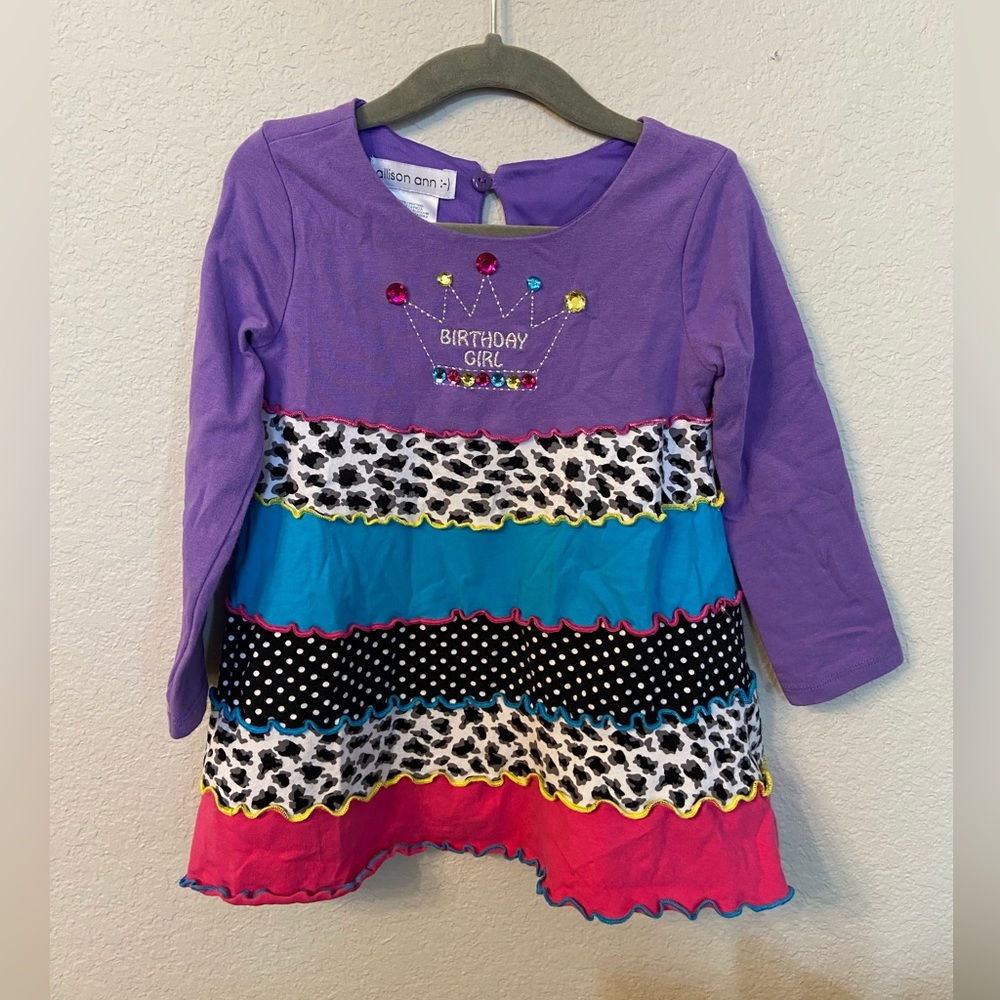 Allison Ann Birthday Girl Princess Shirt size 3T